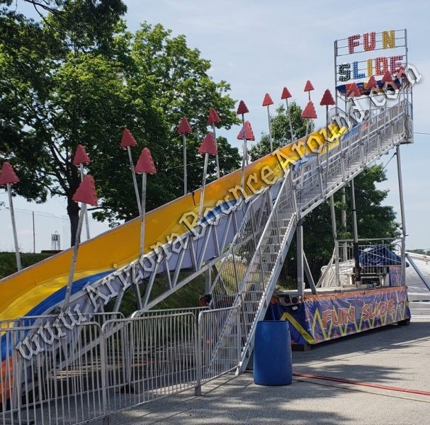 Giant Carnival Fun Slide Rental - Fiberglass Super Slide Rentals - Phoenix, Arizona